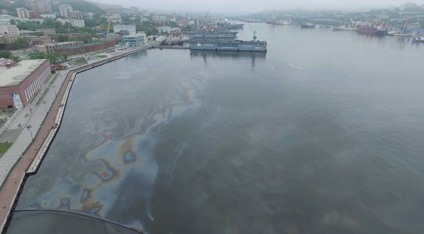 За разлив мазута во Владивостоке заплатят 25 млн руб.