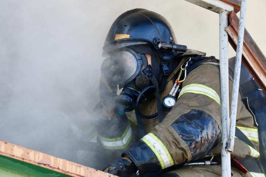Фото: 25.mchs.gov.ru | Пожарные ликвидировали возгорание частного дома в Приморье