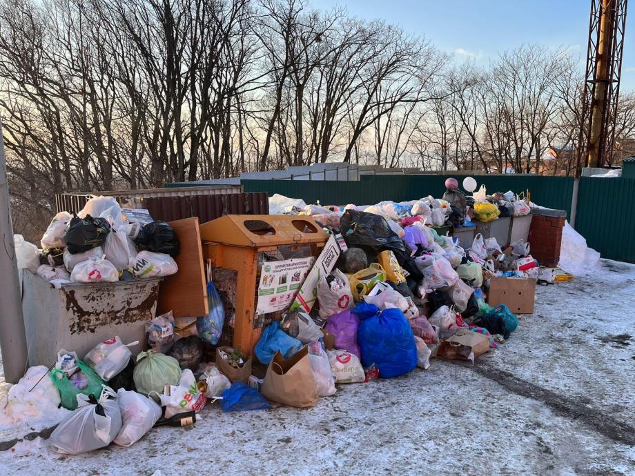 Фото: PRIMPRESS | Что с мусором во Владивостоке на третий день нового года?