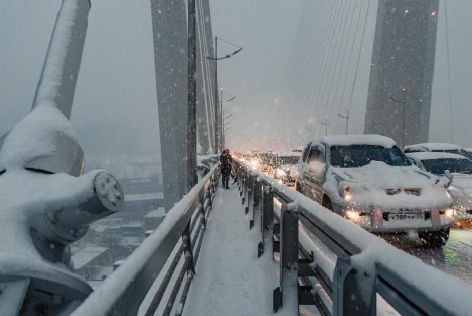 Фото: PRIMPRESS | Мощный снегопад и 26-градусный мороз обрушатся на Владивосток. Названа точная дата
