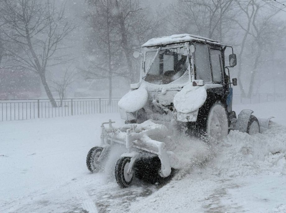 Зимний вихрь: Приморье встречает последний новогодний выходной со снегом и метелью