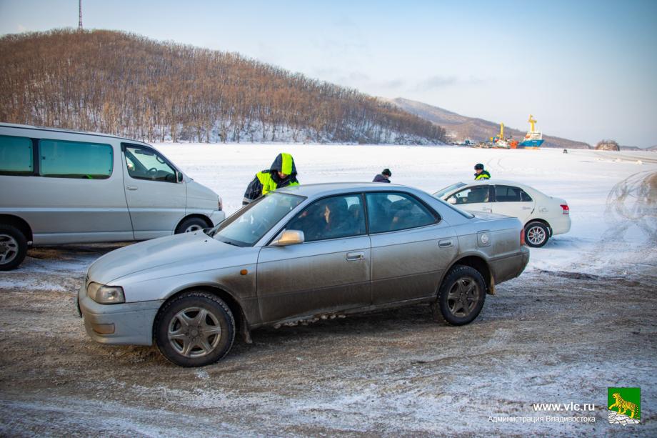 Фото: Анастасия Котлярова / vlc.ru | Рейды на льду: владивостокцев предупредили о штрафах за нарушение запрета