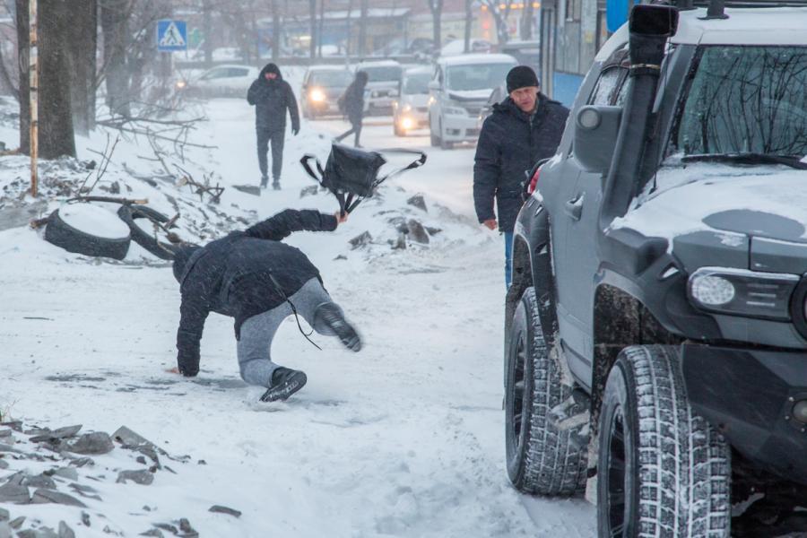 Синоптики обещают Владивостоку четыре снежных дня