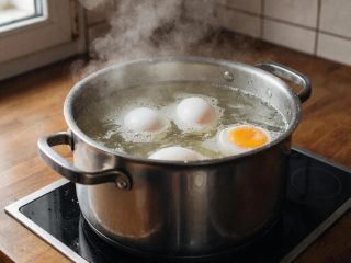 Что нужно кинуть в воду при варке яиц, чтобы скорлупа сама с них слетала