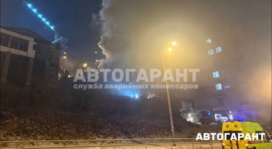 Пожар во Владивостоке: для пострадавших развернут временный пункт размещения