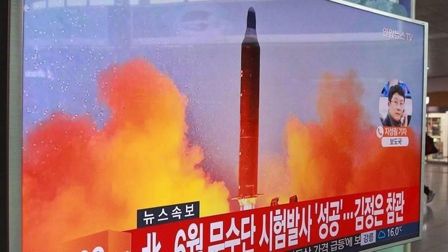Фото: кадр телеканала НТВ | Средь бела. Об очередном запуске ракет КНДР заявило южнокорейское СМИ
