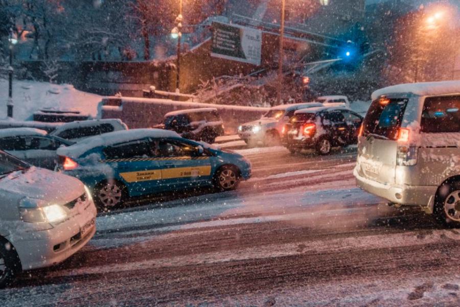 Синоптики изменили прогноз по снегопаду во Владивостоке на 7 февраля