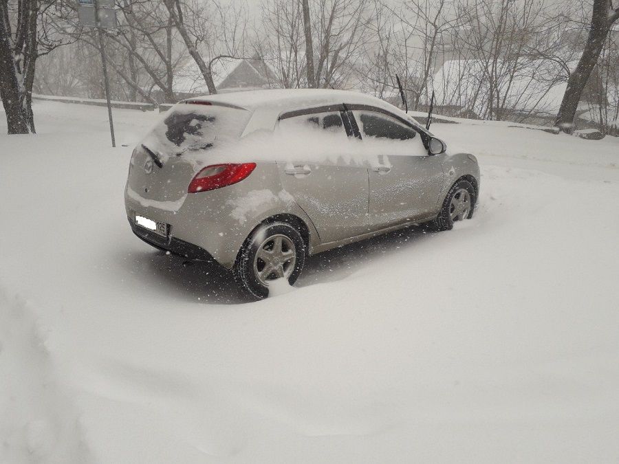 Репетиция весны во Владивостоке заканчивается снегопадом