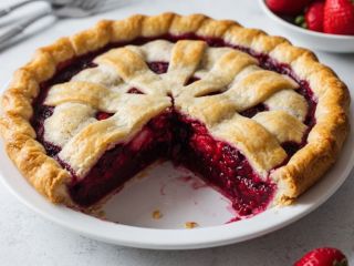 Быстрый пирог с замороженными ягодами: вкусно и просто