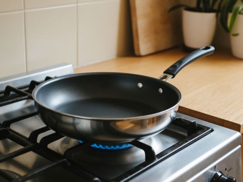 Немного газировки и соды: сковорода будет как из магазина