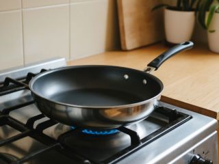 Немного газировки и соды: сковорода будет как из магазина