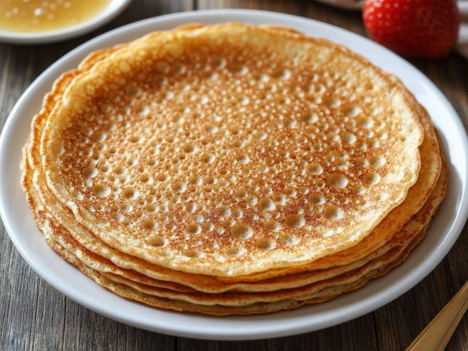 К Масленице без долгой готовки: ажурные блины с дырочками тонкие и мягкие с первого раза