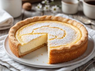 Мгновенное тесто, нежная начинка: печём творожный пирог «Сладкая облачность»
