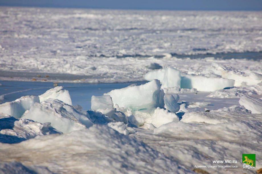 Последствия потепления: выход на лед во Владивостоке запретят в ближайшее время