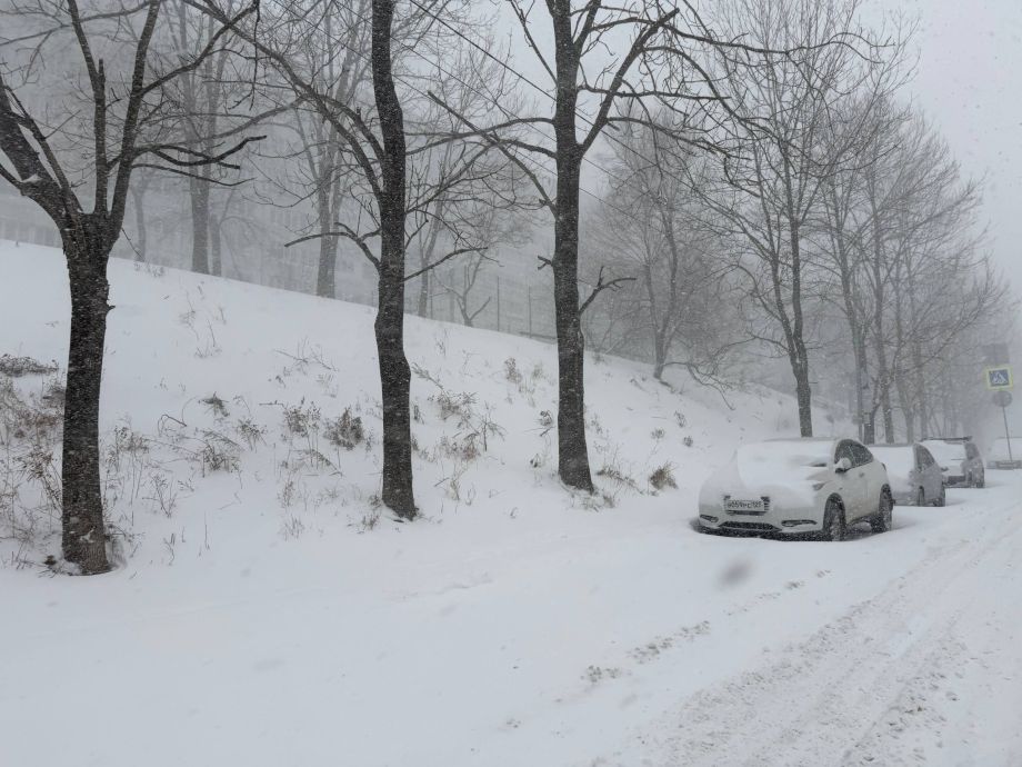 Владивосток готовится к ночному снегопаду и гололеду