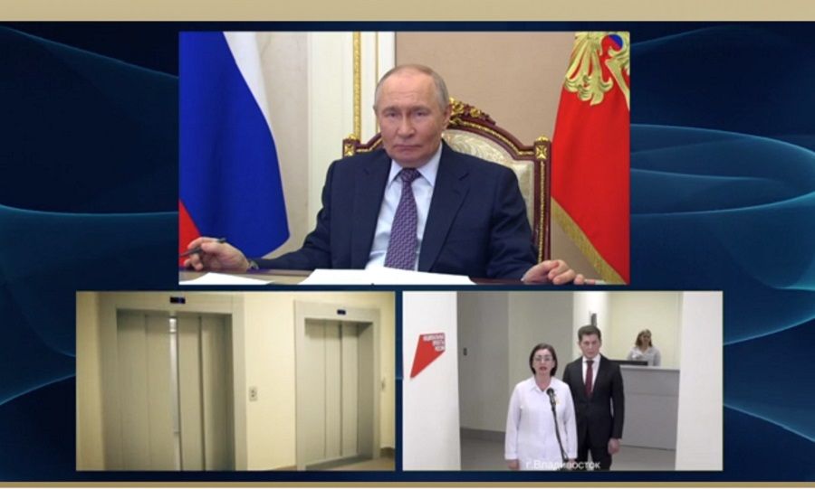 Кожемяко пообещал Путину высадить ёлочки возле поликлиники