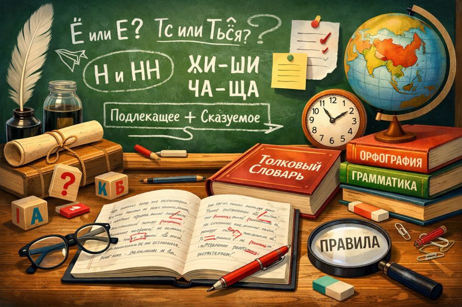 Только гении русского языка смогут ответить на все 12 вопросов  тест