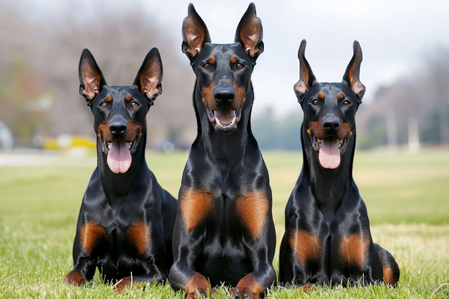 Три добермана напали на девушку с собакой во Владивостоке