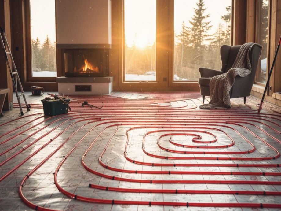 Финский метод: как сделать «вечный» теплый пол в доме без электричества и труб
