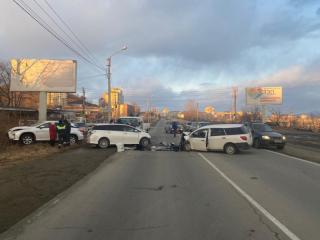 В Находке произошло ДТП с участием Lexus