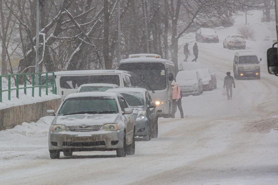 Мокрый снег обрушится на Владивосток в самое неудобное время