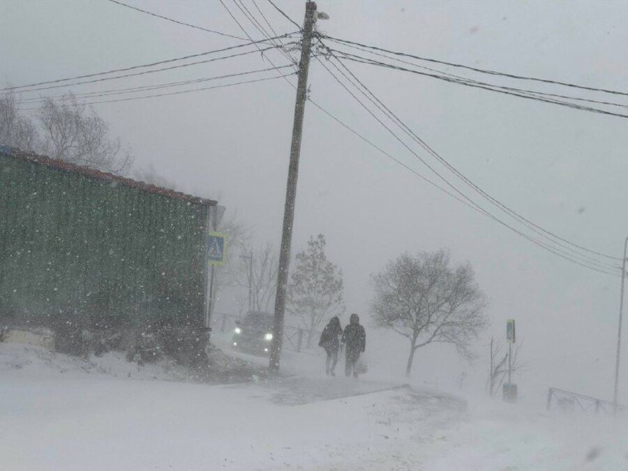 Зима не отступает: снег с дождем накроет Приморье на следующей неделе