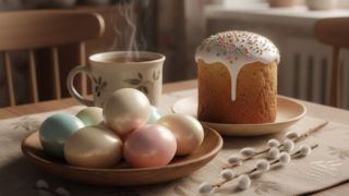 «Жемчужные» яйца на Пасху: красивый цвет яйцам придаст 1 ложка этого средства