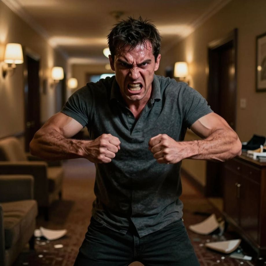 Футболка — не дресс-код: в Уссурийске росгвардейцы утихомирили раздетого постояльца отеля