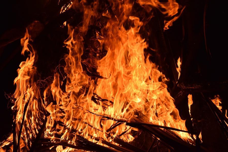 «Страшно за детей»: в Приморье ликвидировали крупный пожар