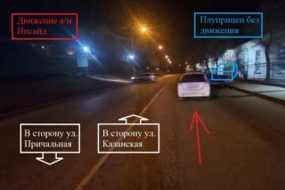 Пострадал ребенок: опытный водитель въехал в полуприцеп во Владивостоке