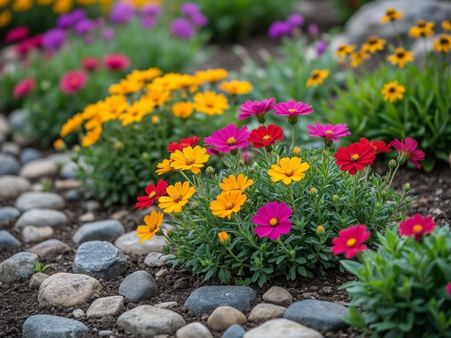 Красиво цветут даже на камнях: идеальные цветы для бедной почвы