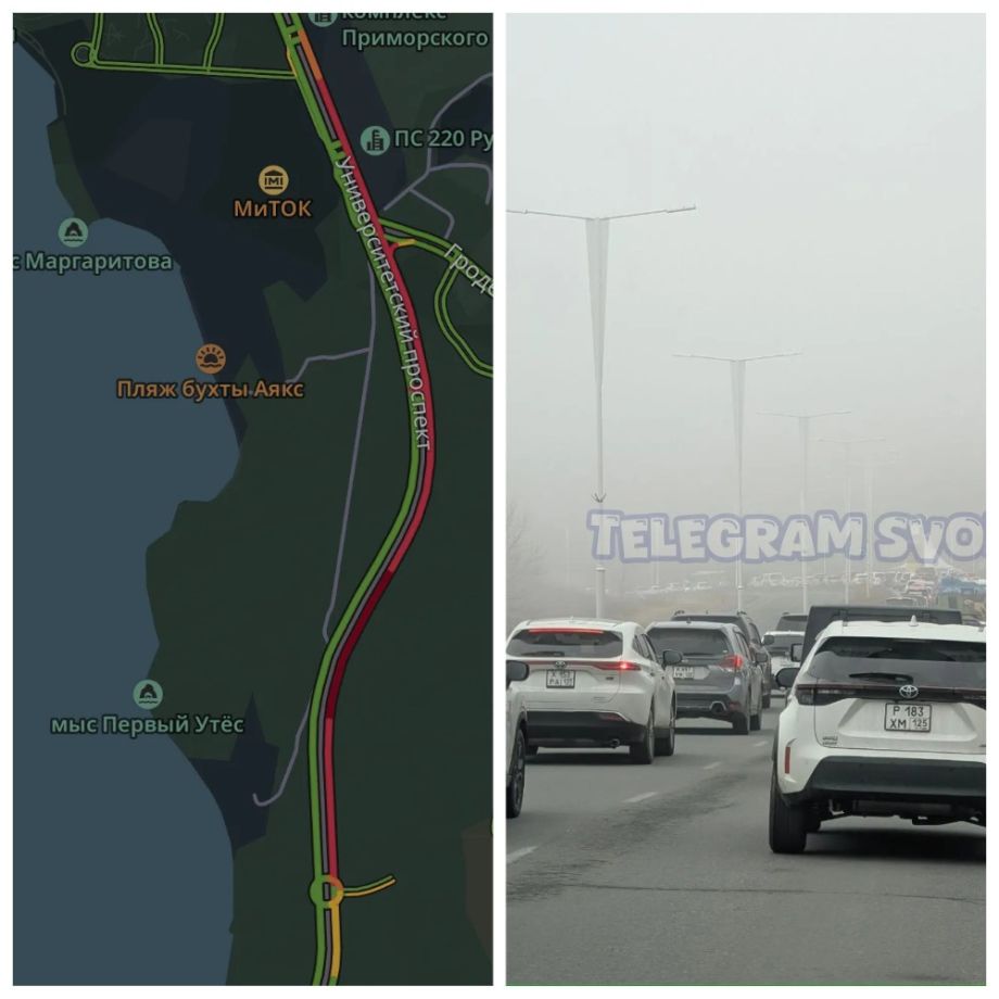 Во Владивостоке субботние пробки на Русский остров ставят под вопрос летний трафик