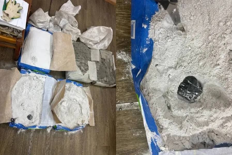 Загипсованный наркотик: зелье доставляли в уссурийскую колонию в мешке со строительной смесью