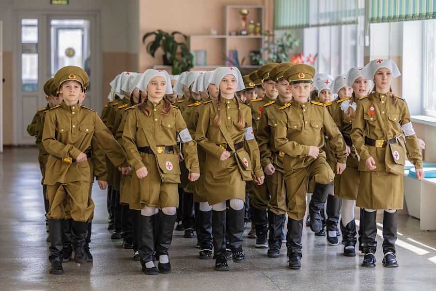 «Правнуки Победы» готовятся к параду во Владивостоке