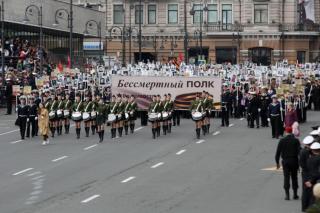 Фото: vlc.ru | В акции «Бессмертный полк» во Владивостоке примут участие 300 волонтеров