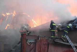 Фото: 25.mchs.gov.ru | Крупный пожар: в Приморье огнем уничтожена свиноферма