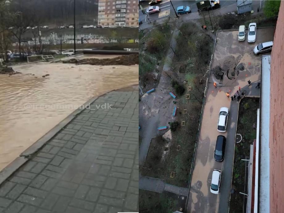 Фото: Irecommend_vdk | Очередное ЧП произошло в одном из крупных районов Владивостока