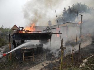 Фото: 25.mchs.gov.ru | Сгорело все: в Приморье уничтожено огнем частное домовладение