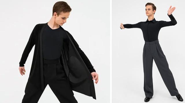 Новая коллекция мужской тренировочной одежды для спортивных бальных танцев SIMPLE MAN от бренда «Танцующие»