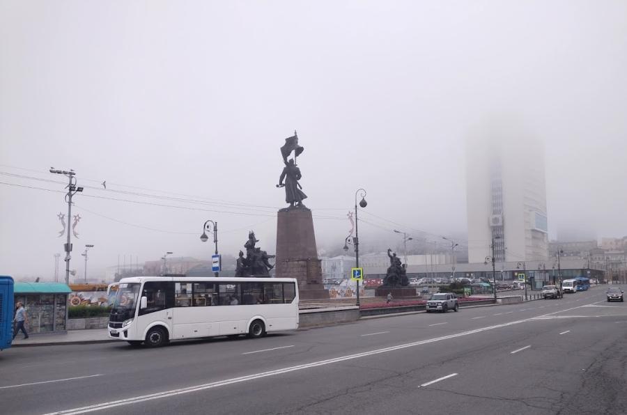 В центре Владивостока ограничили движение автотранспорта