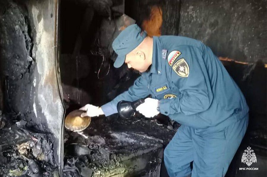 Человек сгорел во Владивостоке, причина устанавливается
