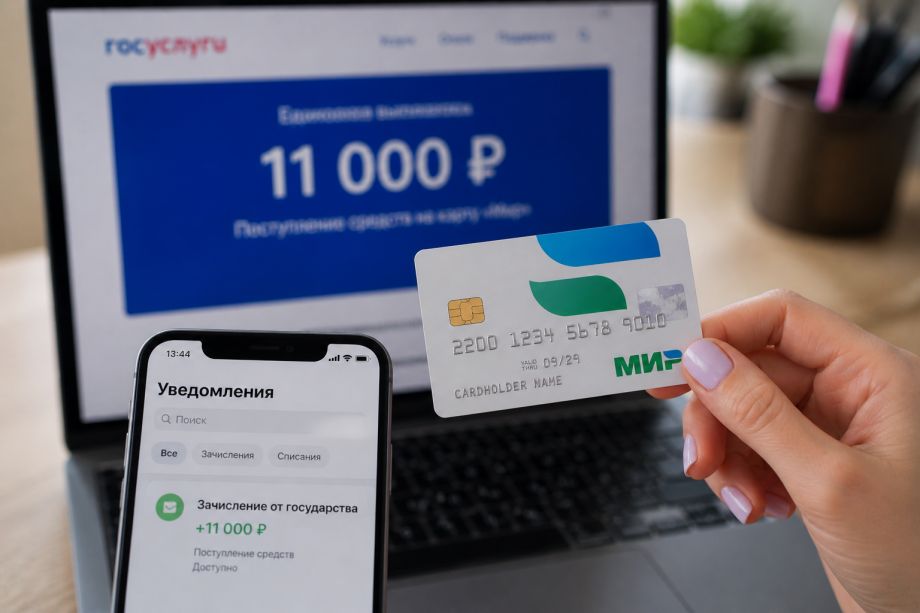 По 11 000 рублей придет на карту «Мир». Россиянам дадут выплату от государства 7-8 мая