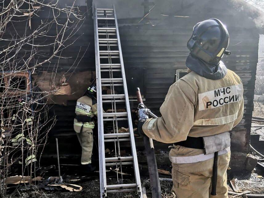 Фото: 25.mchs.gov.ru | Второй пожар потушили за сутки в Приморье