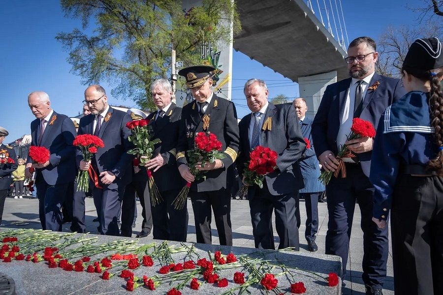 FESCO провела во Владивостоке мемориальную акцию в честь Дня Победы