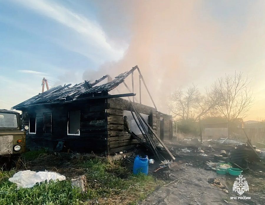 Житель Приморья сгорел в своём доме