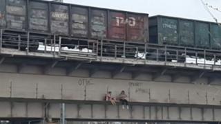 Фото: дфоут.мвд.рф | В Приморье подростки устроили опасные игры на железной дороге
