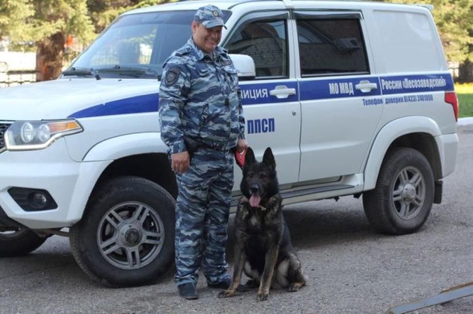 В Приморье полицейская собака помогла поймать преступника