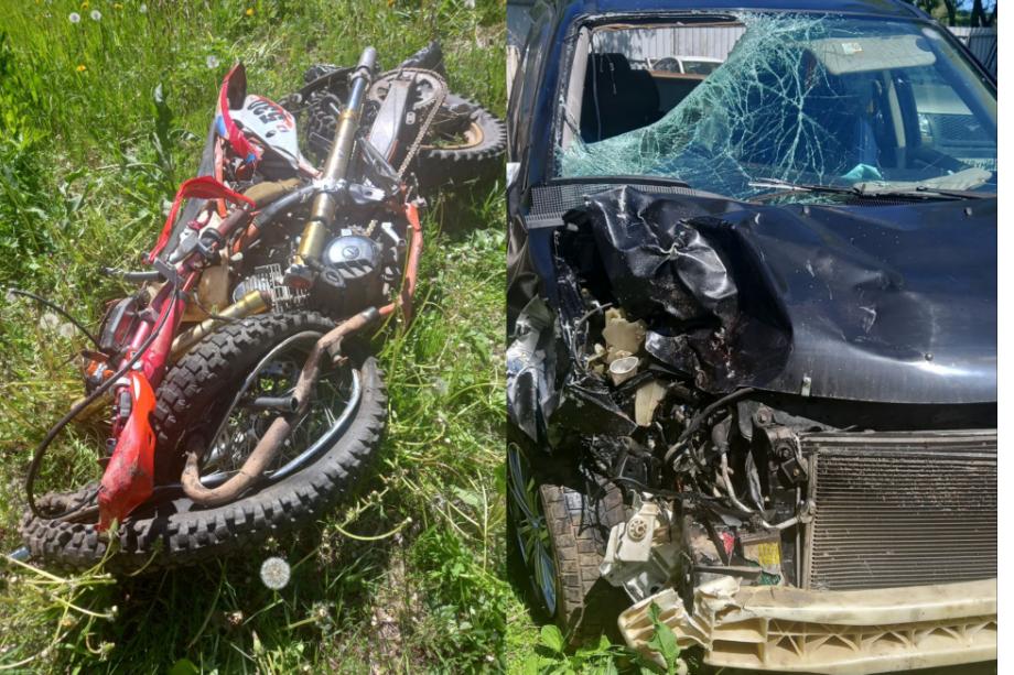 Смертельное ДТП: в Приморье мотоциклист вылетел на встречку и протаранил в автомобиль