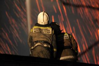Фото: 25.mchs.gov.ru | Ночью во Владивостоке сгорел магазин