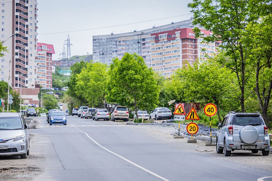 Будет безопасно: во Владивостоке стартовал комплексный ремонт участка дороги с высокой концентрацией ДТП